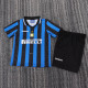 Retro Inter Milan  home Kids 1:1 Quality Soccer Jersey  1997-1998