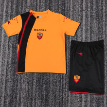 Retro Roma  home Kids 1:1 Quality Soccer Jersey  2005-2006