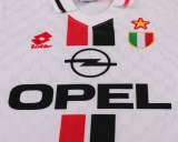 Retro AC milan away Kids  1996-1997