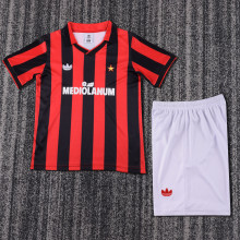 Retro AC milan home Kids 1990-1991