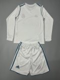 Retro Real Madrid long  home Kids  2017-2018