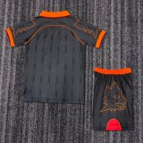 Retro Roma  away  Kids 1:1 Quality Soccer Jersey  1999-2000