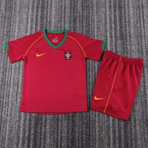Retro Portugal home Kids  1:1 Quality Soccer Jersey 2006