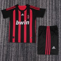 Retro AC milan home Kids 2008-2009