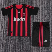 Retro AC milan home Kids 2008-2009