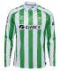 Real Betis Home Long Sleeve Fans  1:1 Quality Soccer Jersey   24-25