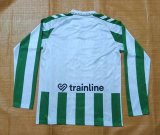 Real Betis Home Long Sleeve Fans  1:1 Quality Soccer Jersey   24-25