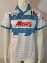 Retro Napoli away 1:1 Quality Soccer Jersey  1991-1993