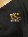 Retro Real Madrid away Long Sleeve 1:1 Quality Soccer Jersey  2002-2003