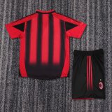 Retro AC milan home Kids 2004-2005