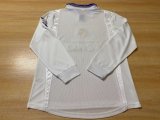Retro Real Madrid long  Home 1:1 Quality Soccer Jersey    1997-1998