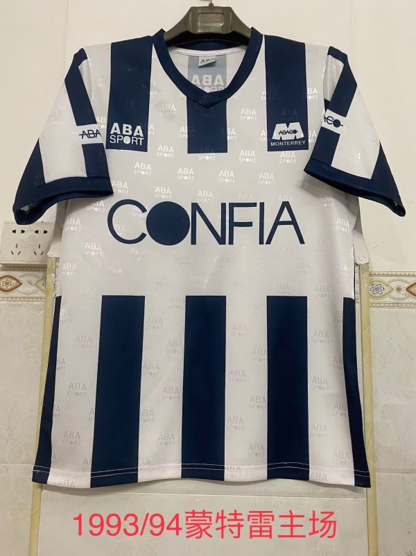 Retro Monterrey Home   1:1 Quality Soccer Jersey  1993-1994