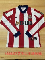 Retro Chivas (Guadalajara )   long home 1:1 Quality Soccer Jersey   1996-1997