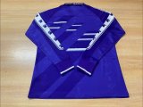 Retro Real Madrid  long Away Blue  1:1 Quality Soccer Jersey    1994 1995 1996