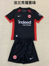 Frankfurt away kids 1:1 Quality Soccer Jersey  24-25