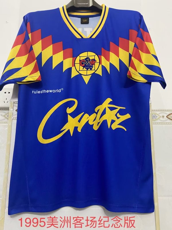 Retro America commemorate fans blue  1:1 Quality Soccer Jersey  1995