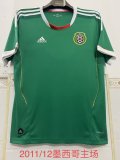 Retro Mexico home 1:1 Quality Soccer Jersey  2011-2012