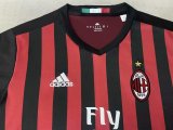 Retro AC Home  1:1 Quality Soccer Jersey  2016-2017