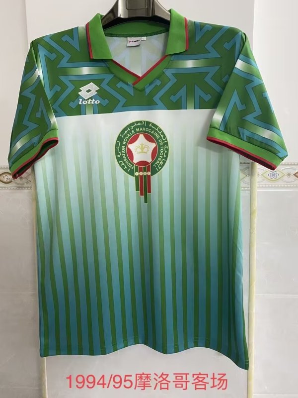 Retro Morocco Away  1:1 Quality Soccer Jersey  1994-1995