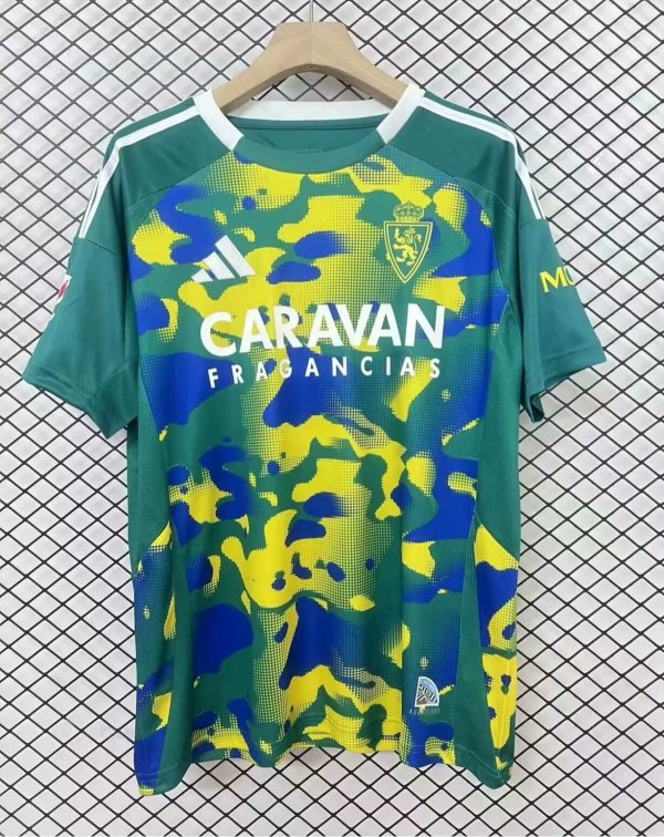 Real Zaragoza limit Special Edition Fans  1:1 Quality Soccer Jersey   24-25