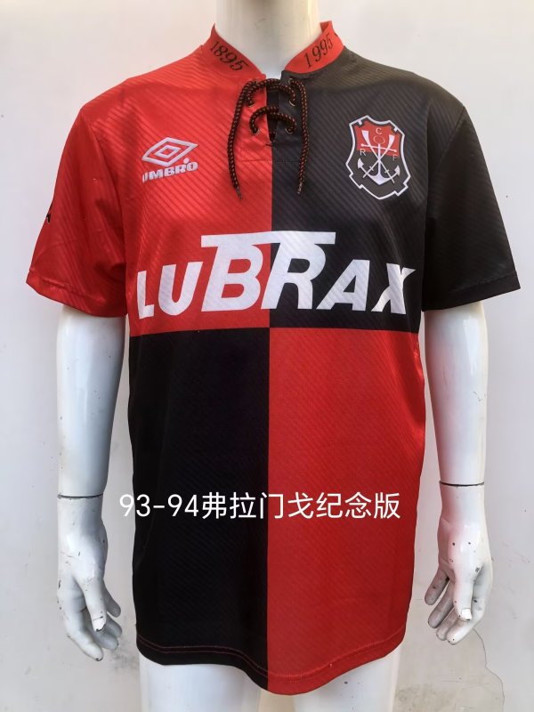 Retro Flamengo home  1:1 Quality Soccer Jersey   1993-1994