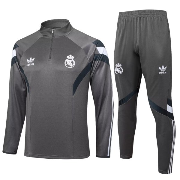 Real Madrid Training  Tracksuit   1:1 Quality Soccer Jersey   24 -25