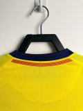 Retro Barcelona  Away Long Sleeve   1:1 Quality Soccer Jersey    2008-2009