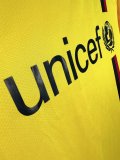 Retro Barcelona  Away Long Sleeve   1:1 Quality Soccer Jersey    2008-2009
