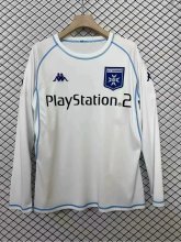 Auxerre  home Long sleeves Fans   1:1 Quality Soccer Jersey   24-25