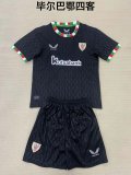 Athletic Bilbao fourth Away  kids   1:1 Quality Soccer Jersey   24-25
