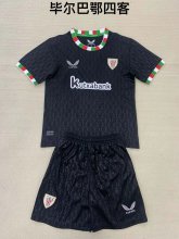 Athletic Bilbao fourth Away  kids   1:1 Quality Soccer Jersey   24-25