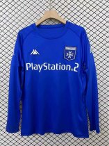 Auxerre away Long sleeves Fans   1:1 Quality Soccer Jersey   24-25