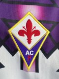 Retro Florence  away long   1:1 Quality Soccer Jersey    1992-1993