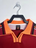 Retro Roma Home  1:1 Quality Soccer Jersey  1998-1999