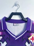 Retro Florence  away long   1:1 Quality Soccer Jersey    1992-1993