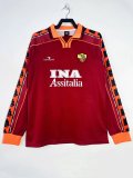 Retro Roma Home  1:1 Quality Soccer Jersey  1998-1999
