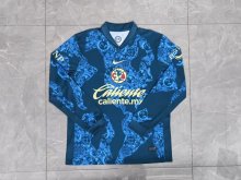 Club America away Long sleeves Fans 1:1 Quality Soccer Jersey   24-25