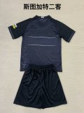 Stuttgart third away kids 1:1 Quality Soccer Jersey   24-25
