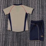 Retro  Arsenal  away Kids  1:1 Quality Soccer Jersey  2001-2002