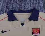 Retro  Arsenal  away Kids  1:1 Quality Soccer Jersey  2001-2002