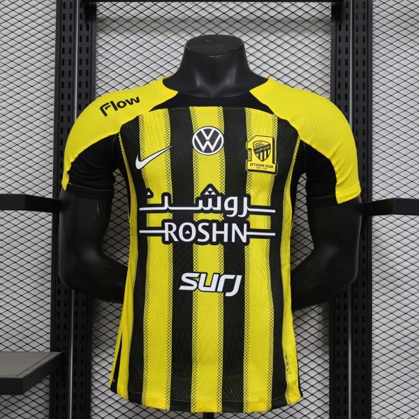 Jeddah United Home  Player 1:1 Quality Soccer Jersey   24-25