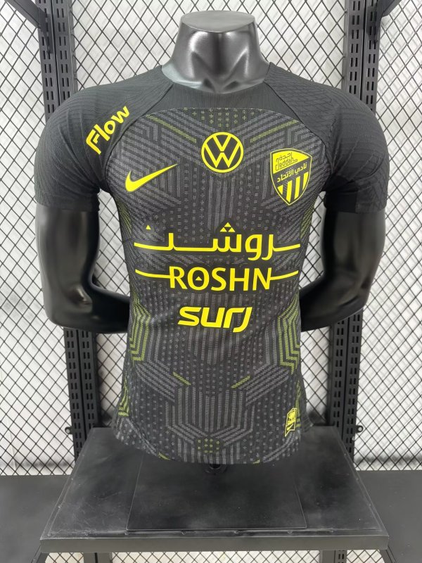Jeddah United third away Player 1:1 Quality Soccer Jersey   24-25
