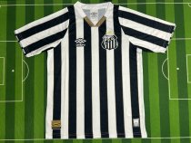Santos away fans 1:1 Quality Soccer Jersey   24-25
