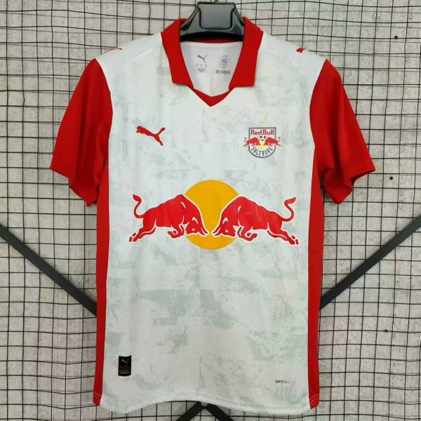 RB Leipzig home Fans 1:1 Quality Soccer Jersey   25-26