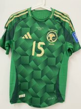 Saudi Arabia home Fans 1:1 Quality Soccer Jersey  25-26