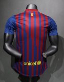 Retro Barcelona  Home Player  1:1 Quality Soccer Jersey   2011-2012