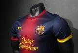 Retro Barcelona  player  Home 1:1 Quality Soccer Jersey   2012-2013
