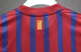 Retro Barcelona  Home Player  long 1:1 Quality Soccer Jersey   2011-2012