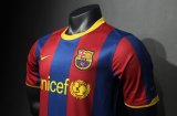 Retro Barcelona player Home  1:1 Quality Soccer Jersey  2010-2011