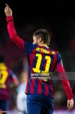 Retro Barcelona  player Home 1:1 Quality Soccer Jersey   2013-2014
